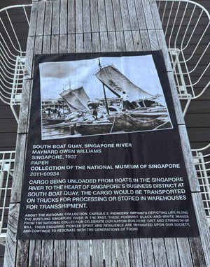 SOUTH BOAT QUAY COTTON TEA TOWEL