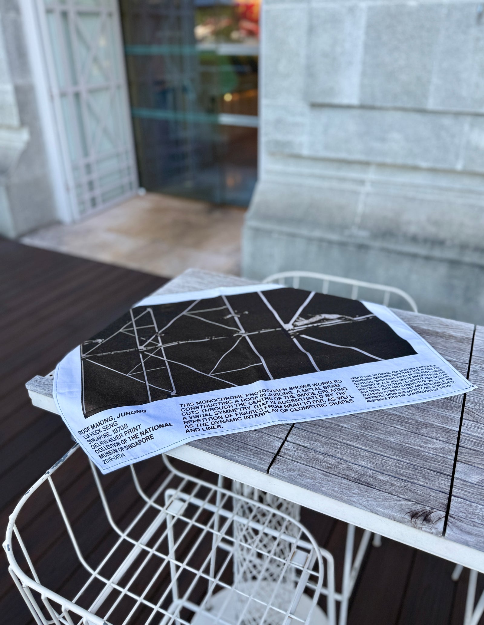 ROOF MAKING JURONG COTTON TEA TOWEL