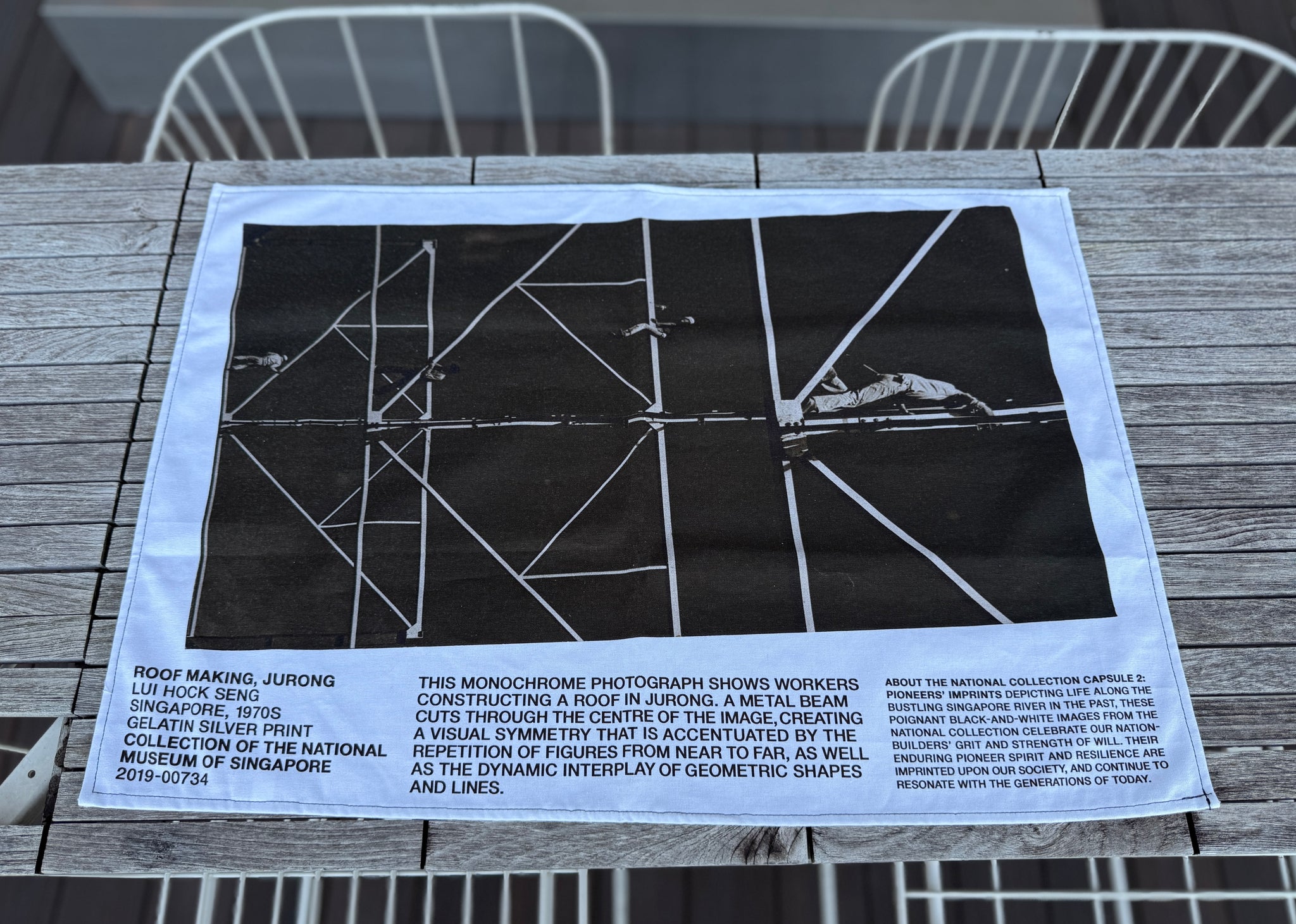 ROOF MAKING JURONG COTTON TEA TOWEL