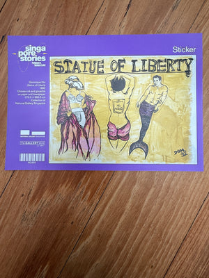 Statue of Liberty 1992 Sticker