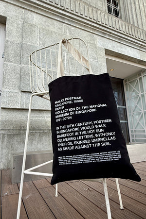 MALAY POSTMAN TOTE BAG