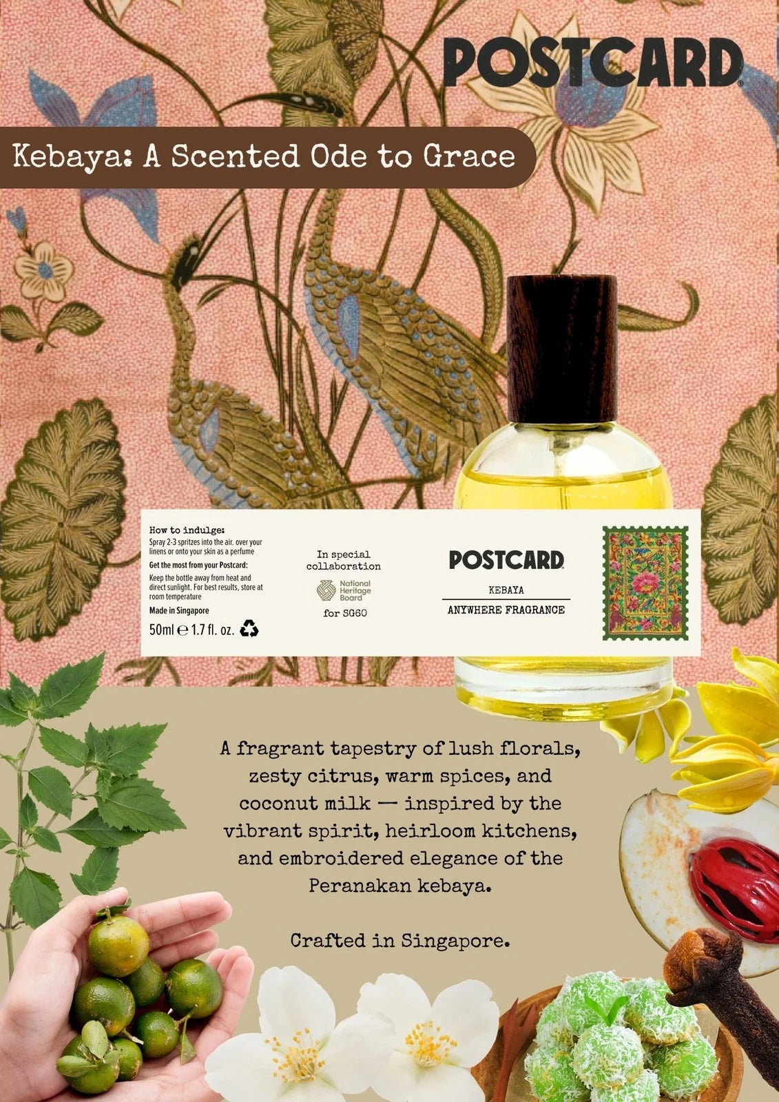 PERFUME by MuseumMartket x Postcard
