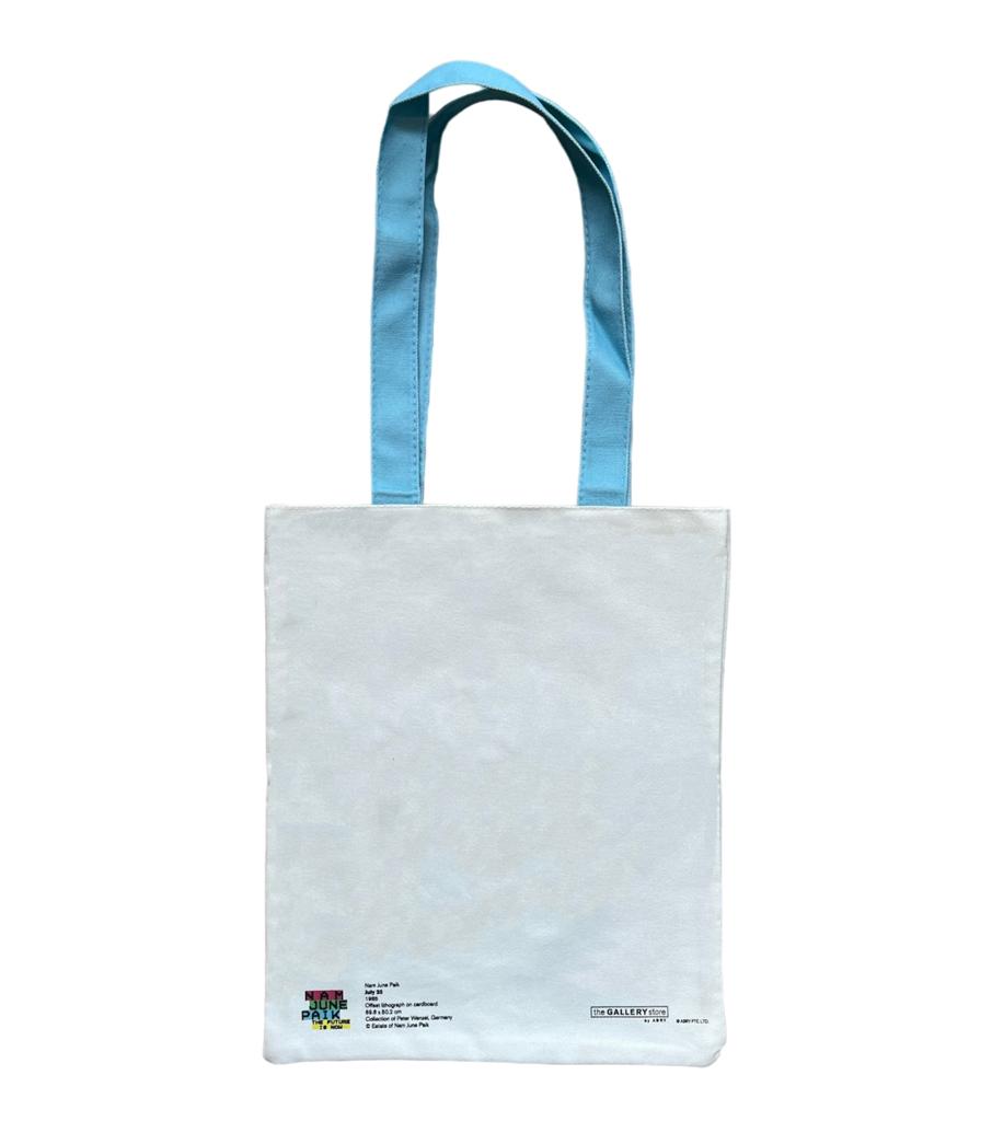 NAM JUNE PAIK JULY 20 TOTE BAG