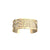LES GEORGETTES BY ALTESSE Nenuphar Bracelet 25mm, Gold Finishing - Cream / Gold Glitter - ABRY Global