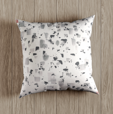 PRINTS CUSHION COVER WU GUANZHONG