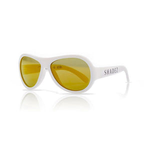 SHADEZ Kids Sunglasses Classics White Baby: 0-3 years - ABRY Global