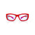 SHADEZ Blue Light Eyewear Protection Red Teeny: 7-16 years - ABRY Global