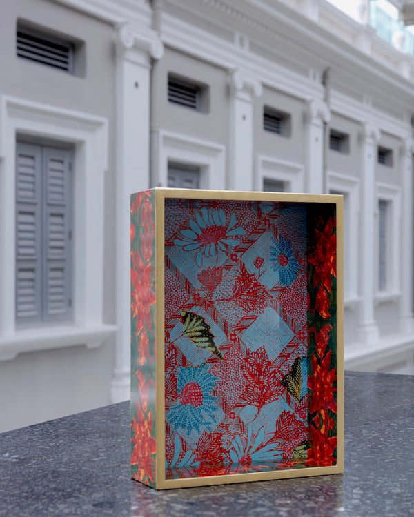 NATIONAL COLLECTION X MUSEUM MARTKET LACQUER RECTANGLE TRAYS - ABRY