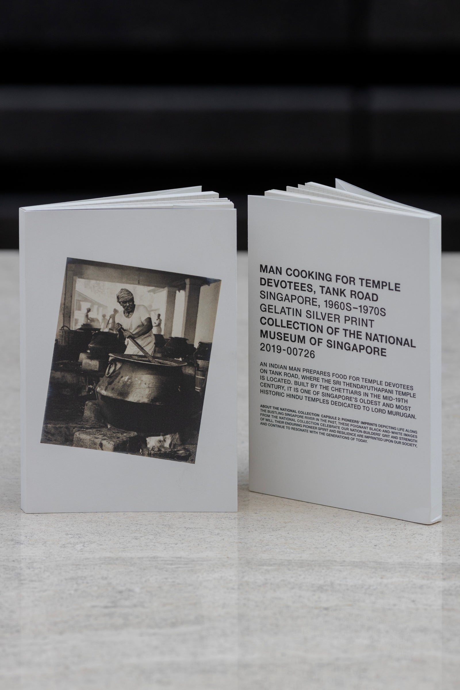 PIONEERS IMPRINTS MAN COOKING FOR TEMPLE DEVOTEES NOTEBOOK