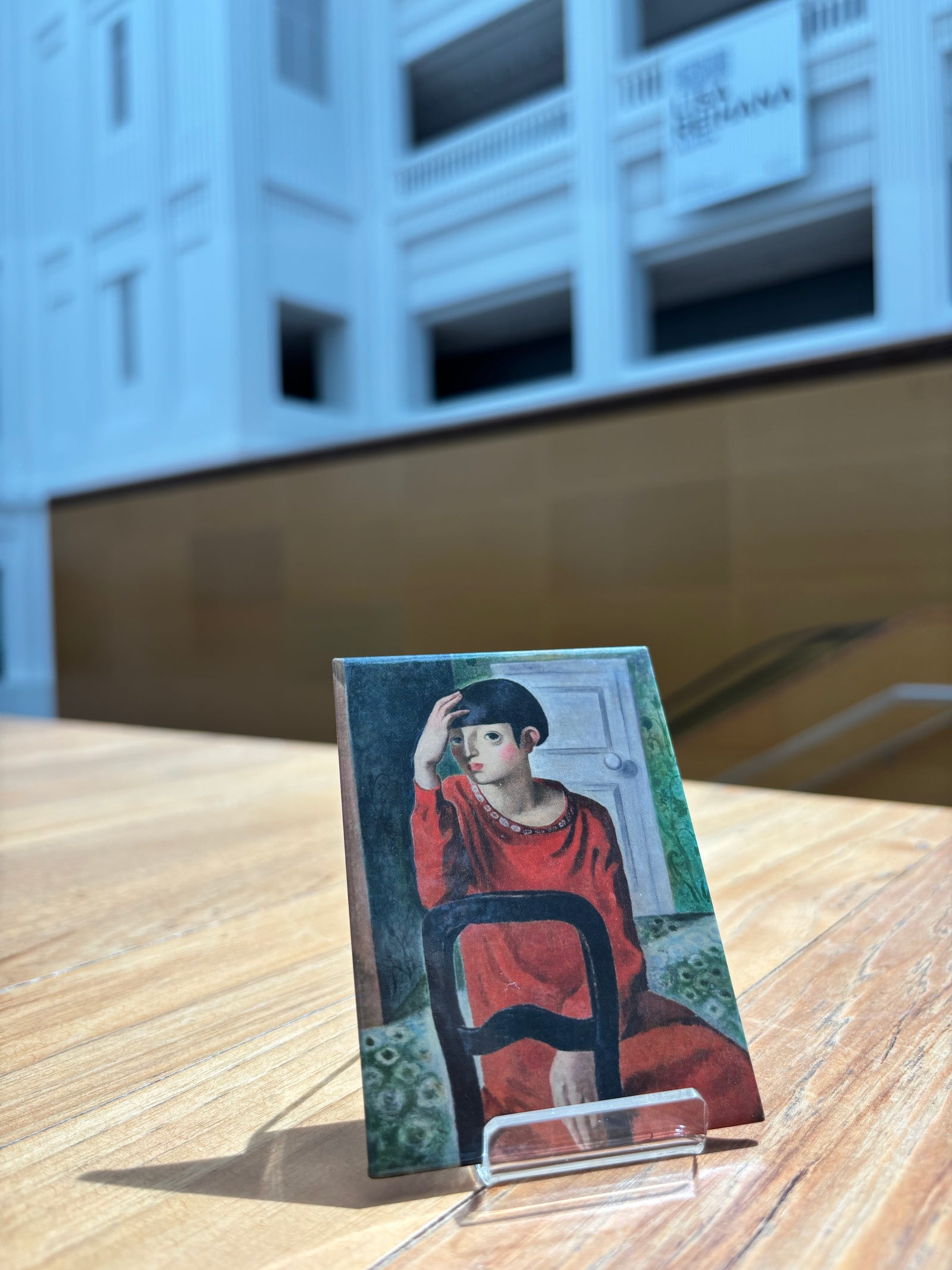 ITAKULLA KANAE 赤衣の女 WOMAN IN RED DRESS, 1929 MAGNET