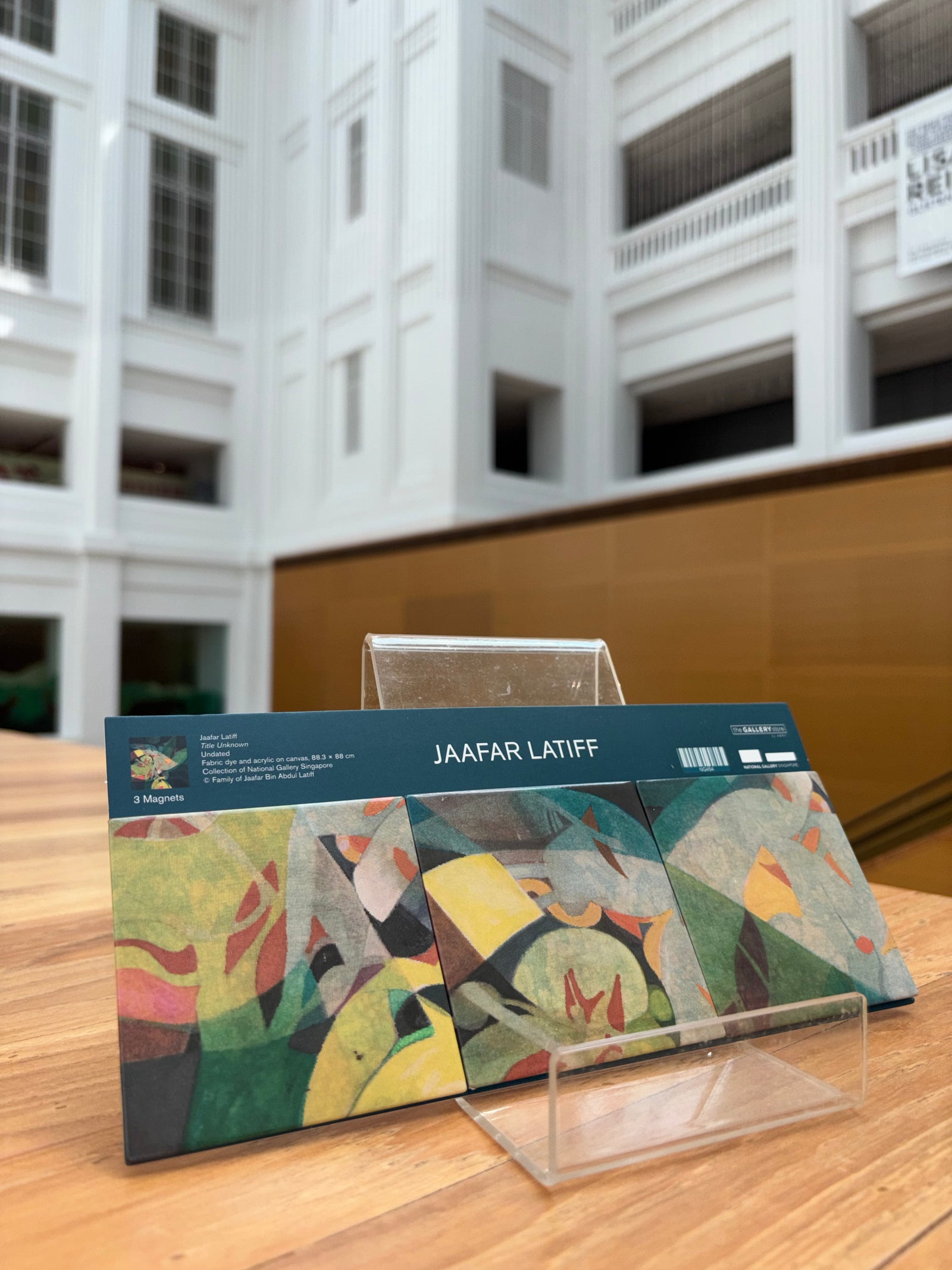 JAAFAR LATIFF TITLE UNKNOWN MAGNET SET OF 3