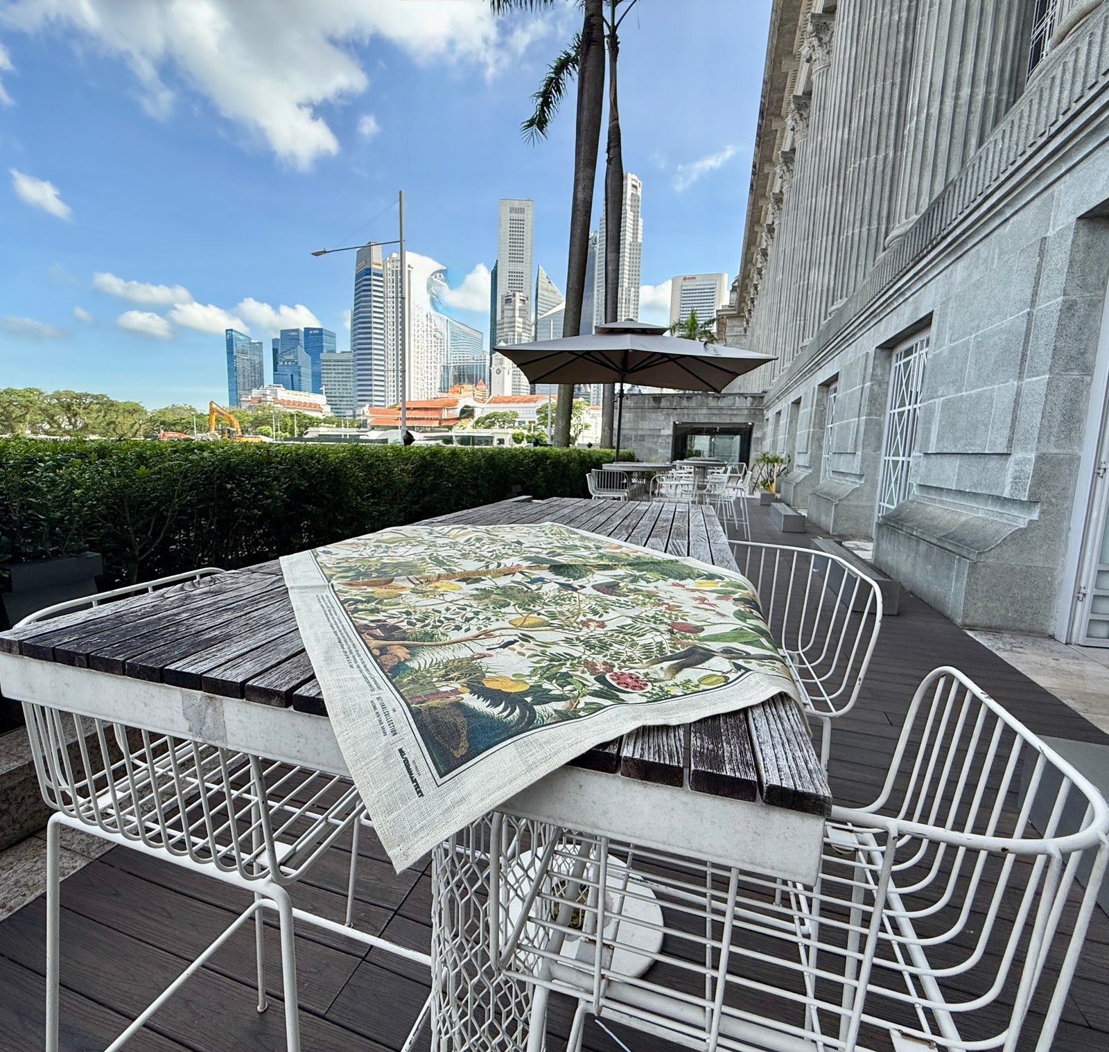 NATIONAL COLLECTION X MUSEUM MARTKET WILLIAM FARQUHAR TEA TOWEL