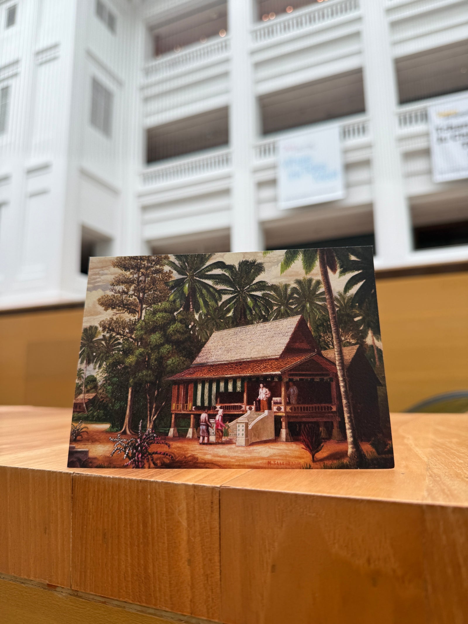 Malay House, Malacca 1960 Postcard