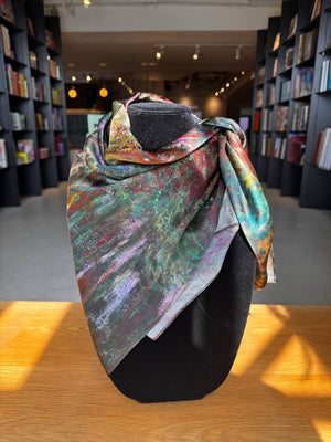 Claude Monet Silk Scarf The Water Lily Pond