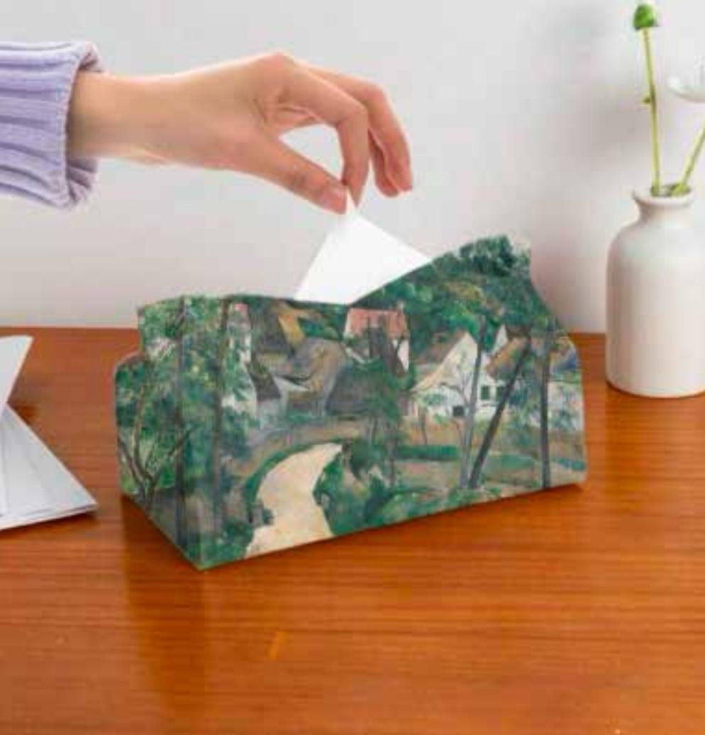 Cézanne Tissue Box Turn in the Road