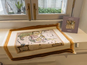 MAP TEA TOWEL 100% COTTON