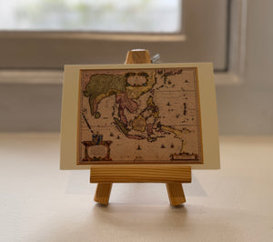 HENRICUS MAP POSTCARD