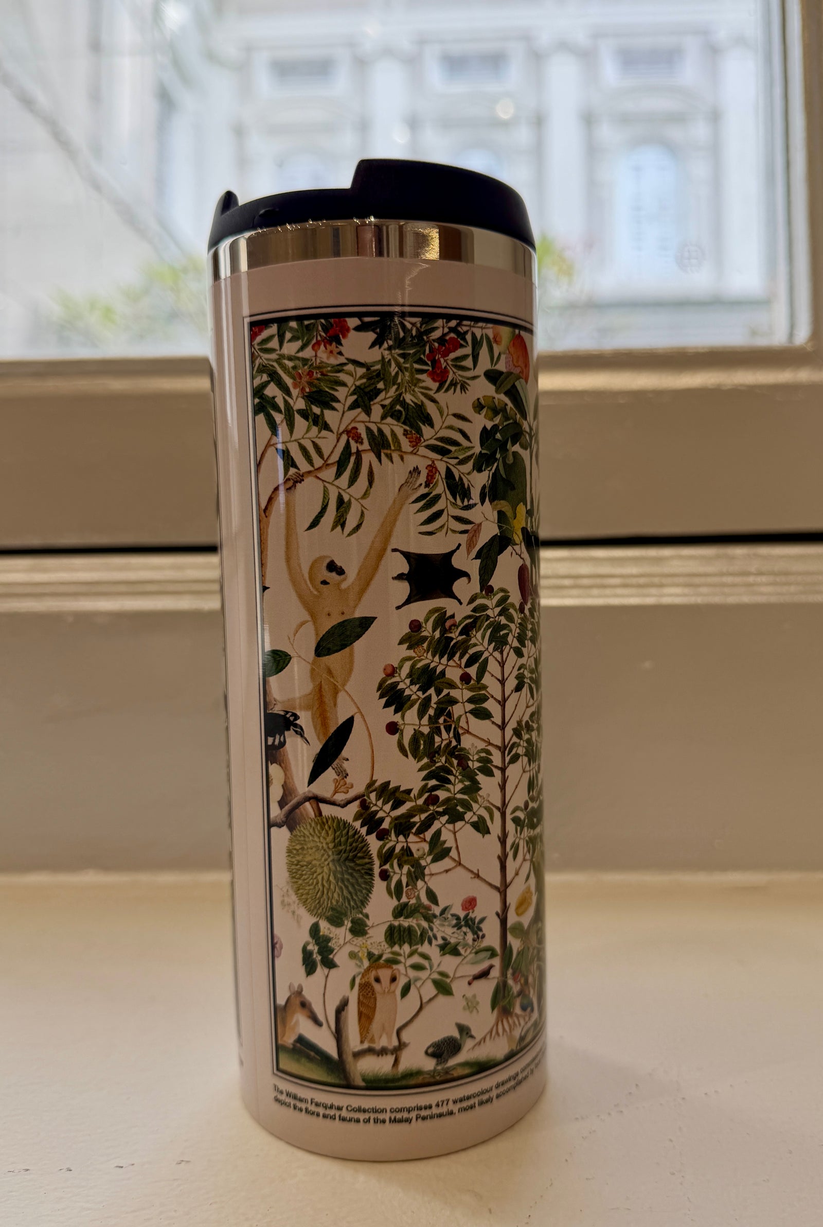 KALEIDOSCOPIC NATURE 14OZ STAINLESS STEEL THERMAL BOTTLE