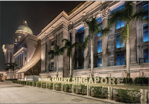 NATIONAL GALLERY SINGAPORE DAY & NIGHT LENTICULAR POSTCARD