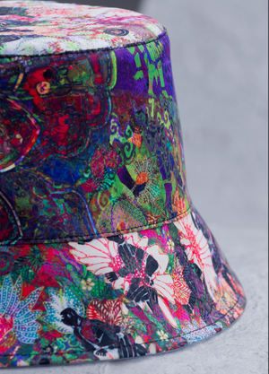 NATIONAL COLLECTION X MUSEUM MARTKET REVERSIBLE BUCKET HAT