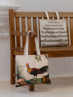 NATIONAL COLLECTION X MUSEUM MARTKET KALEIDOSCOPIC NATURE TOTE BAGS