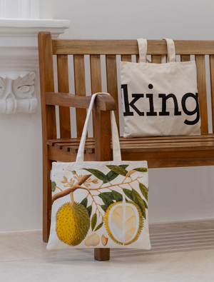 NATIONAL COLLECTION X MUSEUM MARTKET KALEIDOSCOPIC NATURE TOTE BAGS