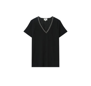 GRACE & MILA Hamilton Noir T-Shirt