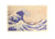 HOKUSAI THE GREAT WAVE SUSTAINABLE WOOD CARD