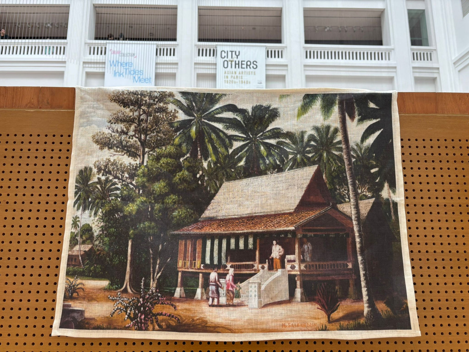 Malay House, Malacca 1960 Tea Towel