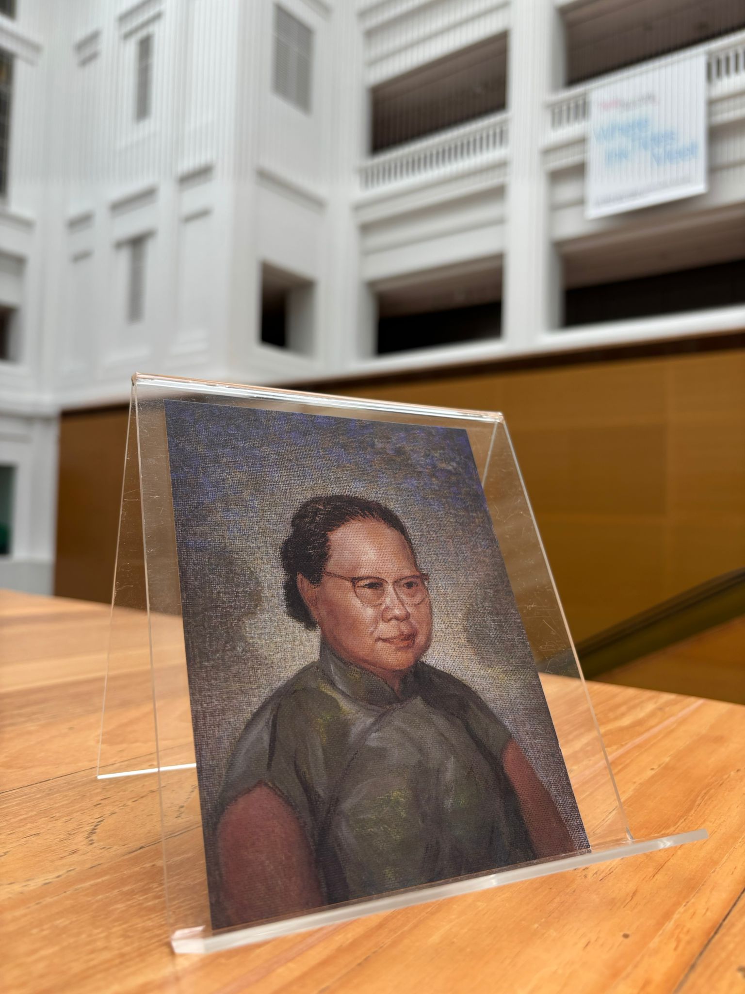 PORTRAIT OF A WOMAN POSTCARD