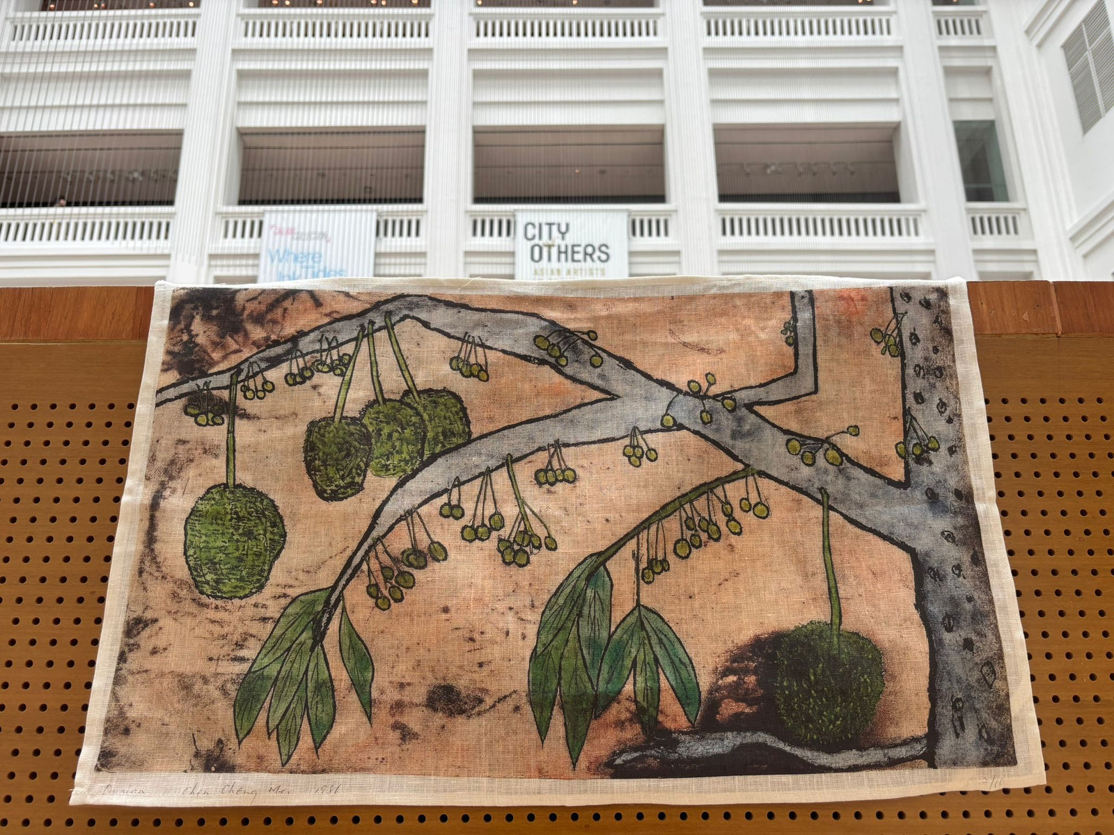 Durian 1986 Tea Towel