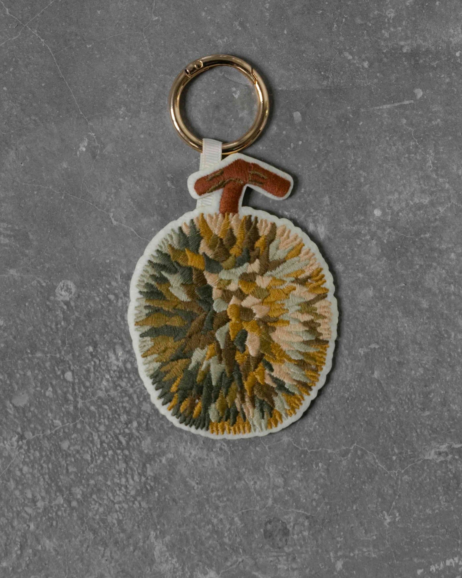 EMBROIDERED KEY RING by MuseumMartket x Global Affairs (Durian)