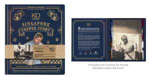 COFFEE BOX SET by MuseumMartket x Kim's Duet (12-sachet with tea towel)