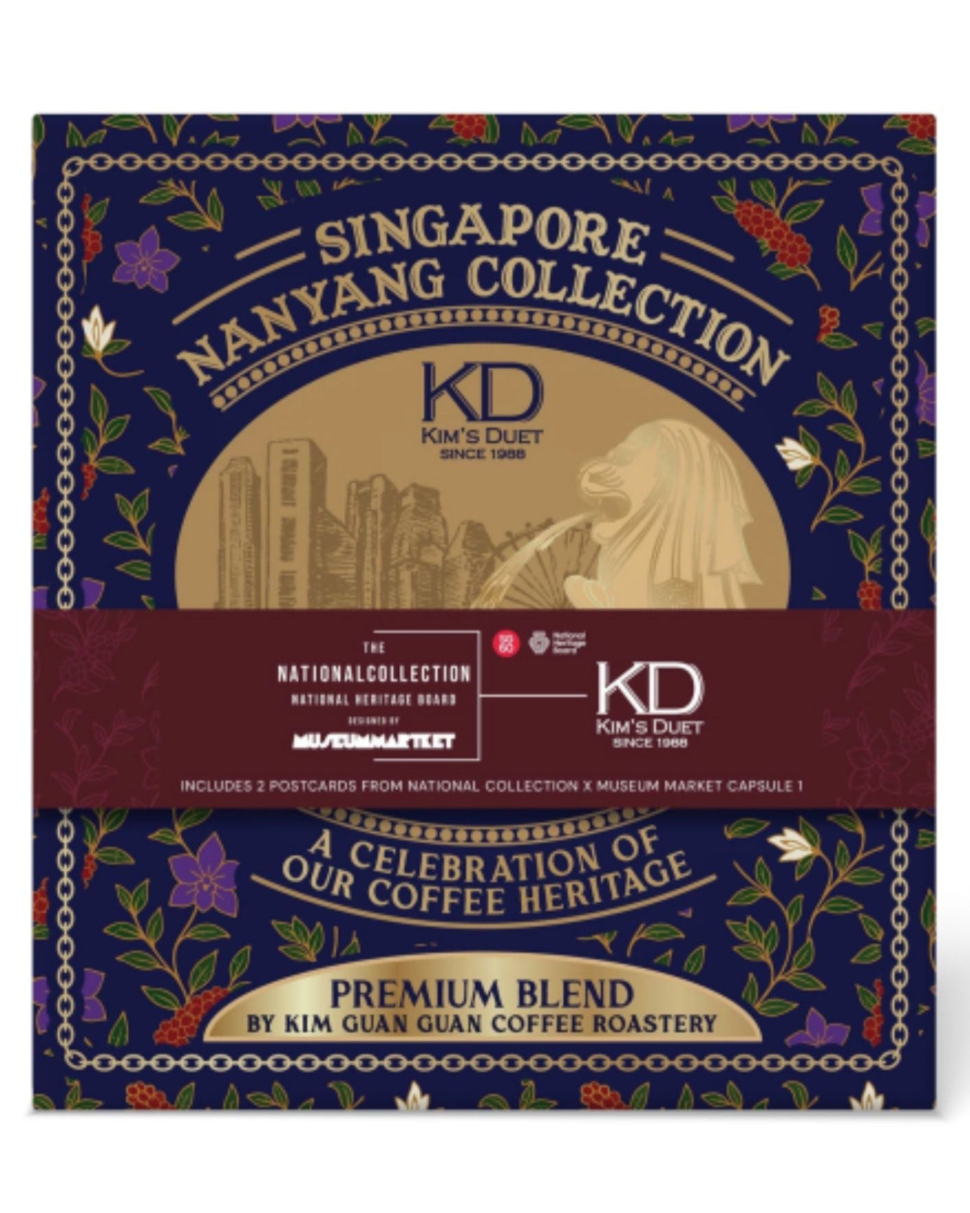 COFFEE BOX SET by MuseumMartket x Kim's Duet (8-sachet with 2 postcards)