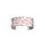 LES GEORGETTES BY ALTESSE Girafe Bracelet 25mm, Silver Finishing - Light Grey / Light Pink - ABRY Global