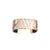 LES GEORGETTES BY ALTESSE Perroquet Bracelet 25mm, Rose Gold Finishing - Black / White - ABRY Global
