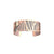 LES GEORGETTES BY ALTESSE Perroquet Bracelet 25mm, Rose Gold Finishing - Light Grey / Light Pink - ABRY Global