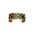 LES GEORGETTES BY ALTESSE Nenuphar Bracelet 25mm, Gold Finishing - Black Glitter / Red - ABRY Global