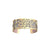 LES GEORGETTES BY ALTESSE Nenuphar Bracelet 25mm, Gold Finishing - Light Grey / Light Pink - ABRY Global