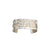 LES GEORGETTES BY ALTESSE Nenuphar Bracelet 25mm, Silver Finishing - Cream / Gold Glitter - ABRY Global