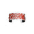 LES GEORGETTES BY ALTESSE Nenuphar Bracelet 25mm, Silver Finishing - Black Glitter / Red - ABRY Global