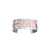 LES GEORGETTES BY ALTESSE Nenuphar Bracelet 25mm, Silver Finishing - Light Grey / Light Pink - ABRY Global