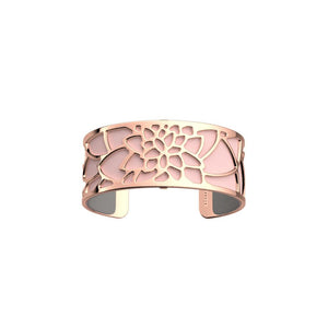 LES GEORGETTES BY ALTESSE Nenuphar Bracelet 25mm, Rose Gold Finishing - Light Grey / Light Pink - ABRY Global