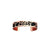 LES GEORGETTES BY ALTESSE Nenuphar Bracelet 14mm, Rose Gold Finishing - Black Glitter / Red - ABRY Global