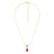 LES NÉRÉIDES Small Strawberries And White Flowers Necklace - ABRY Global