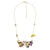LES NÉRÉIDES Bunch of flowers from the royal garden and faceted crystals necklace - ABRY Global