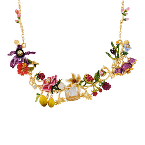 LES NÉRÉIDES Royal garden couture necklace - ABRY Global