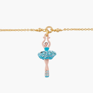LES NÉRÉIDES Mini Ballerina And Aquamarine Crystals Tutu Chain Bracelet - ABRY Global