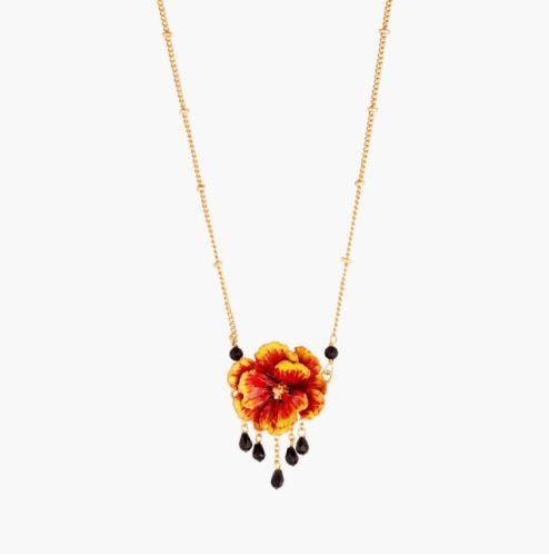 Californian Poppy Pendant Necklace - ABRY Global