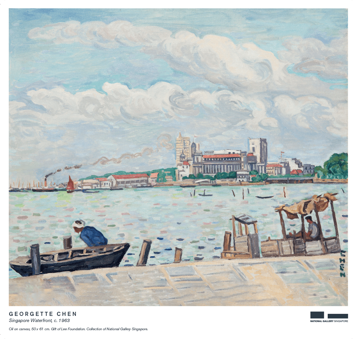 GEORGETTE CHEN SINGAPORE WATERFRONT POSTER - ABRY Global